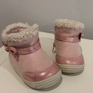 Stride Rite Pink Boots toddler size 4